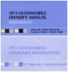 [Book - Oldsmobile 1973 Owner Books] Owner & Consumer Manuals