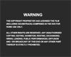 UK warning