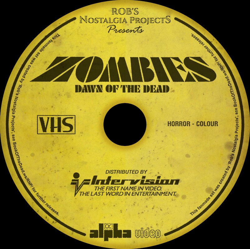 Rob's Nostalgia Projects - Dawn Of The Dead Blu-Ray