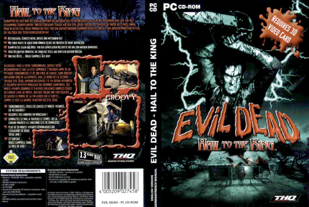 Evil Dead - Hail To The King [Disc2of2] [SLUS-01326] ROM - PSX Download -  Emulator Games