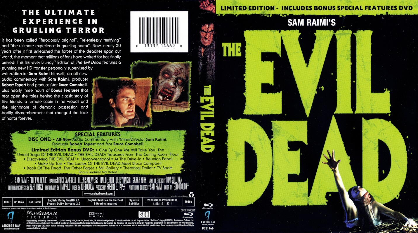 YESASIA: The Evil Dead (1981) (DVD) (Ultimate Edition) (US Version