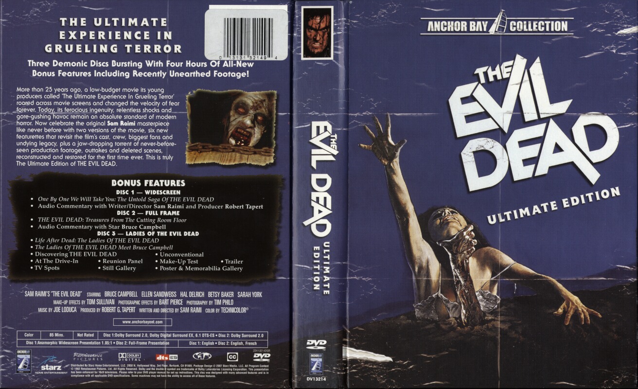 DVD Review: Sam Raimi's The Evil Dead on Anchor Bay Entertainment - Slant  Magazine