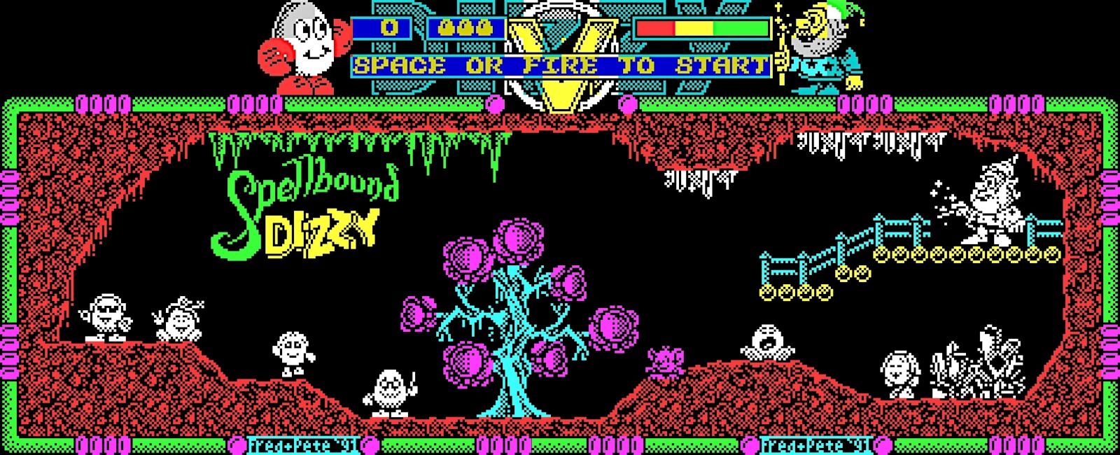 Spellbound Dizzy - Atari ST game